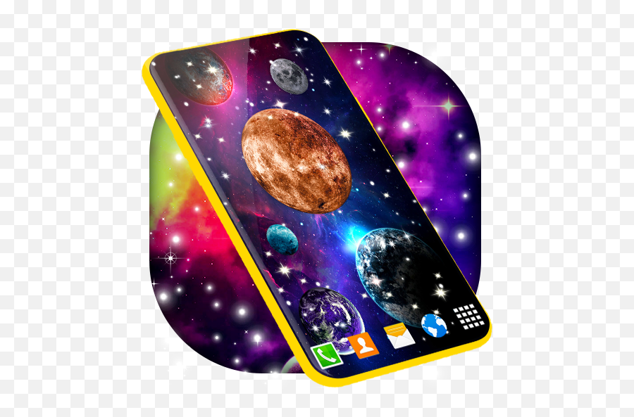 Night Sky 3d Live Wallpapers - Outer Space Emoji,Emoji Universe