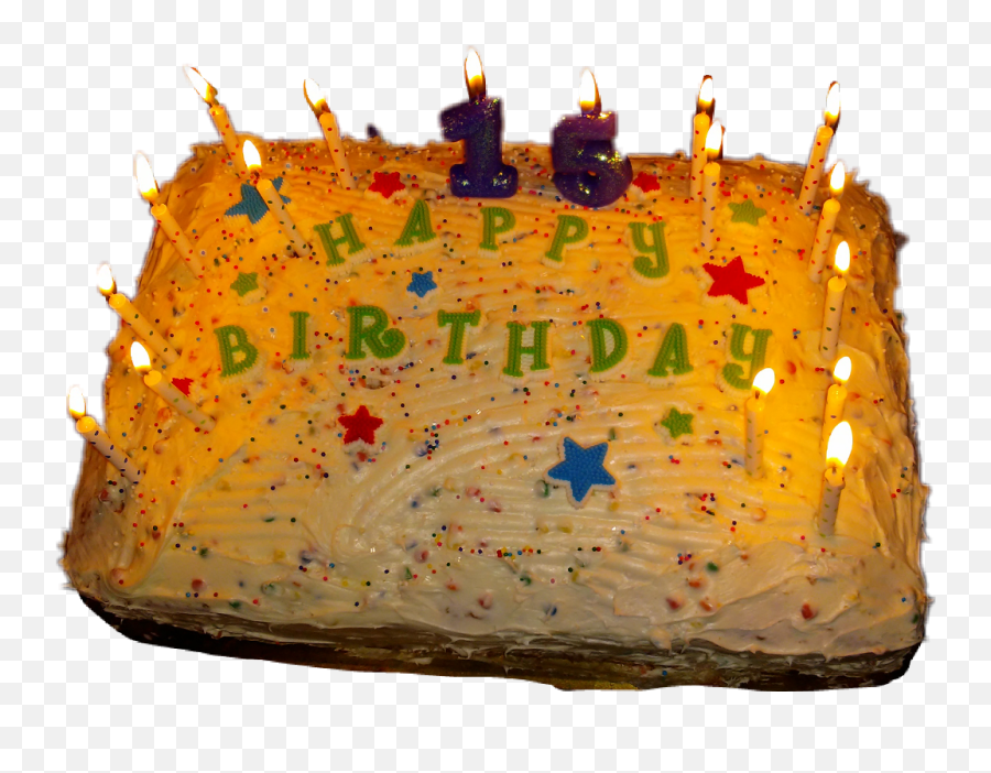 15 Birthday Cake Candles Celebrate Funfetti - Birthday Cake Emoji,Emoji Birthday Cake Ideas