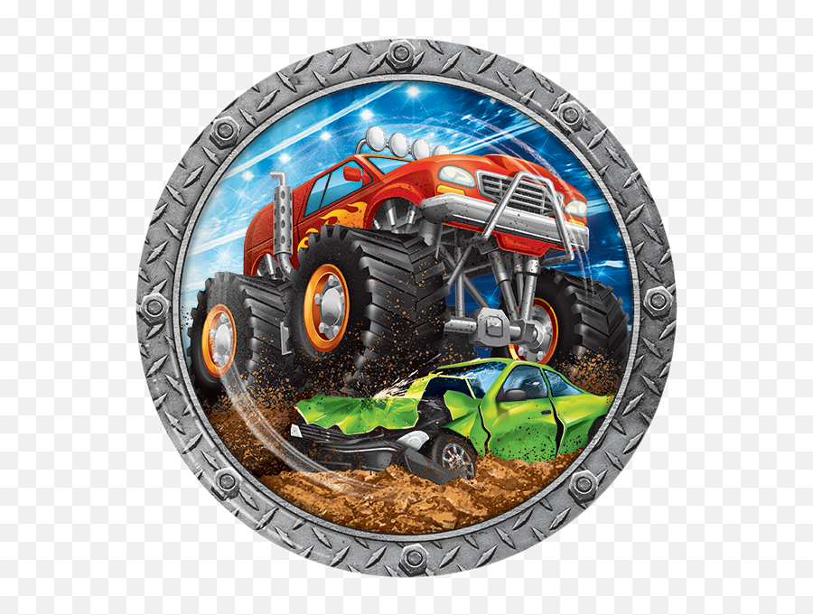 Monster Truck Birthday Party Supplies Party Supplies Canada - Monster Truck Party Supplies Emoji,Monster Truck Emoji