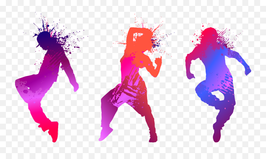 Download Dance Figures Vector Silhouette Drawing Free Photo - Vector Dance Png Emoji,Dance Party Emoticon