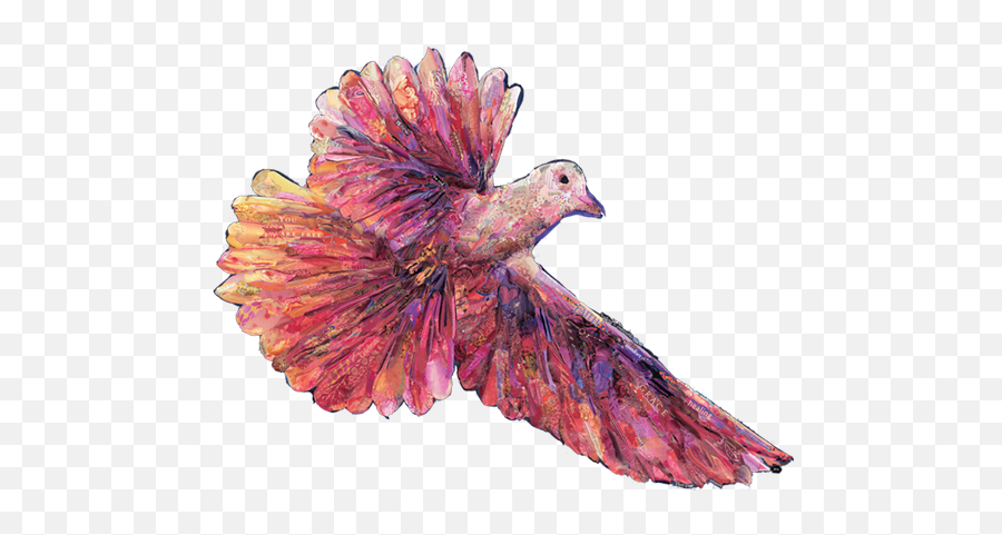 Download Hd Dove Of Peace - Womenu0027s Inspirational Daily Watercolor Prayer Transparent Emoji,Dove Emoji