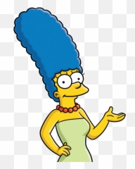 Marge Simpson Homer Bart - Png Emoji