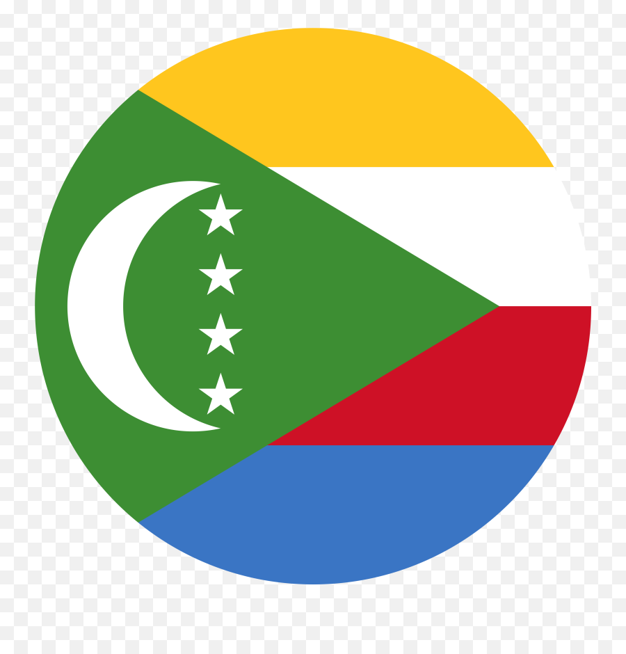 Flag Of Comoros Flag Download - Comoros Flag Icon Emoji,Hong Kong Flag Emoji
