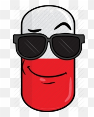 Pill Capsule Emoji - Capsule Emoji,Pill Emoji