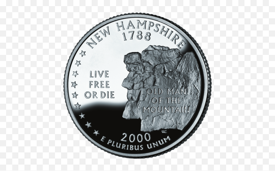2000 Nh Proof - New Hampshire State Quarter Emoji,Emoji Arts And Crafts