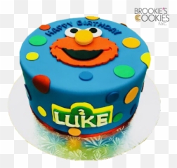 Elmo Birthday Cake - Emoji