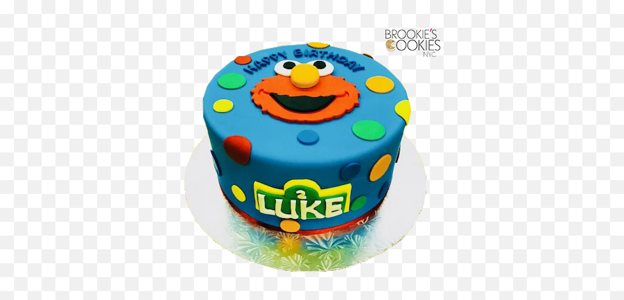 Elmo Birthday Cake - Birthday Cake Emoji,Emoji Cake Ideas