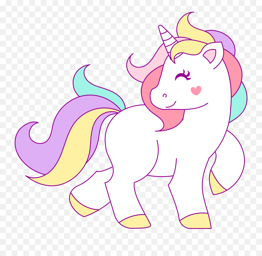 Free Hand Drawn Unicorn Clip Art Pretty Emoji,Hand Horse Horse Emoji