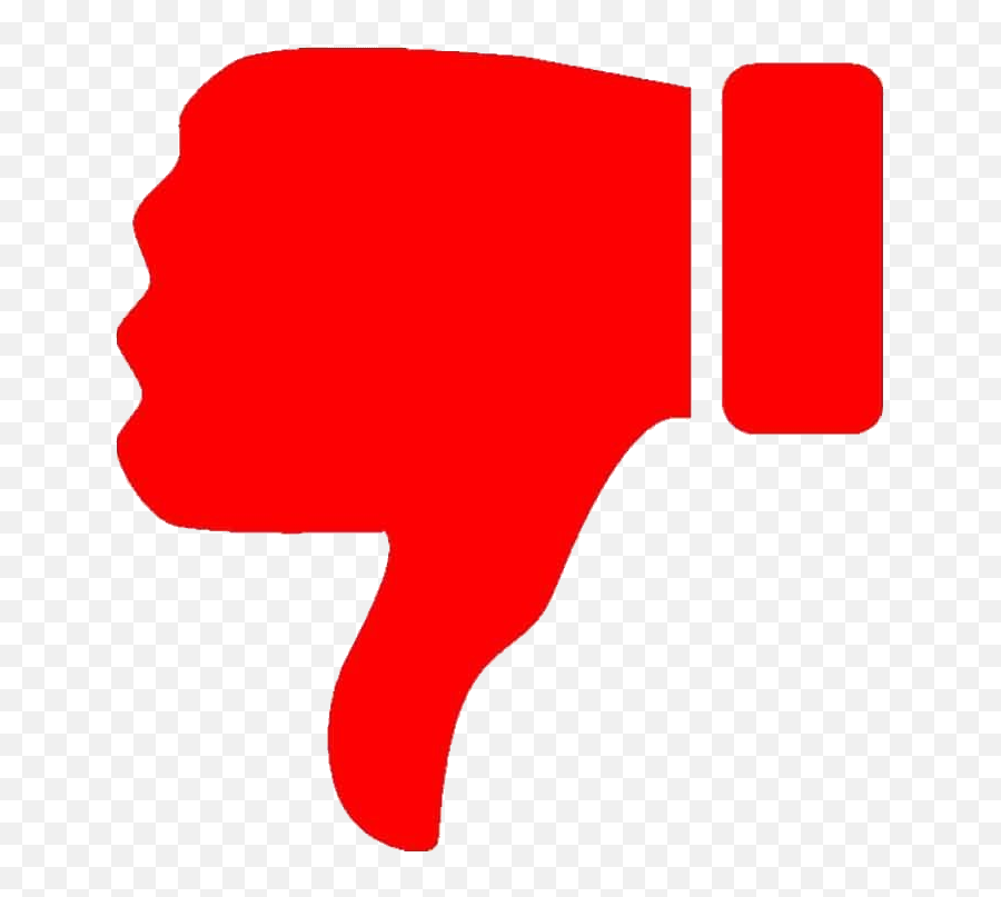 Dislike Png - Thumb Down Icon Emoji,Facebook Dislike Emoticon