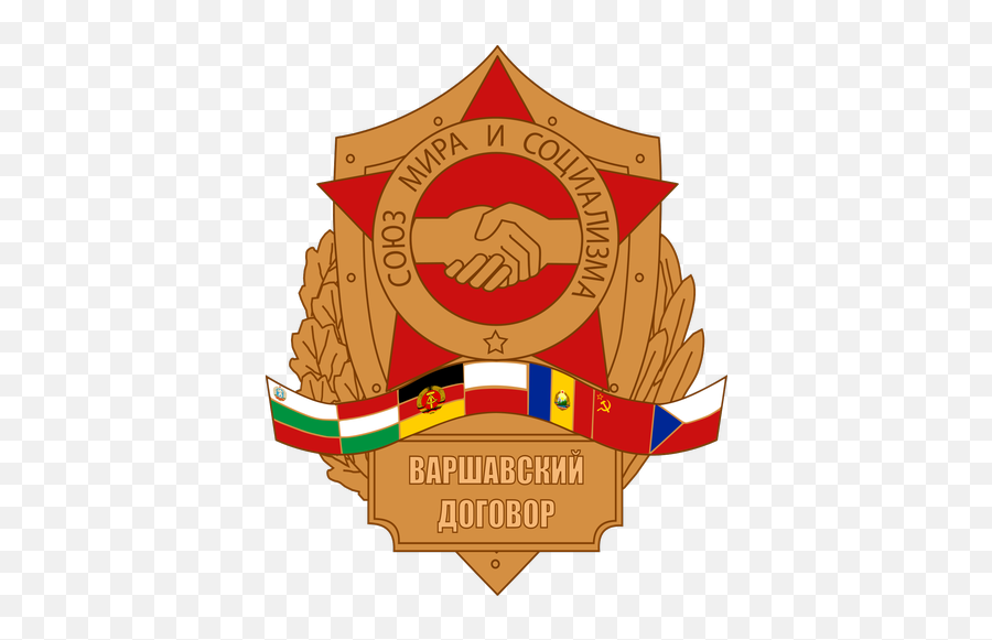 The Early Years Of The Cold War Sutori - Warsaw Pact Logo Emoji,Soviet Union Emoji