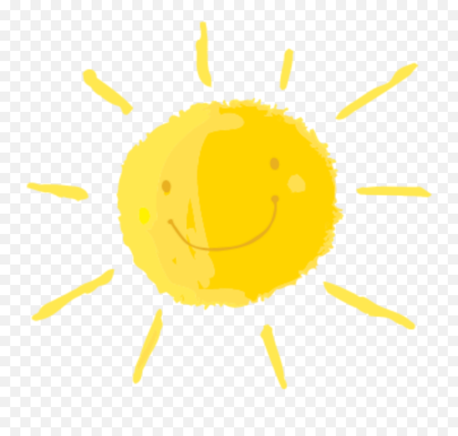 Ftestickers Cartoon Sun Sunlight Smiley Cute Yellow - Summer School Emoji,Sunlight Emoji
