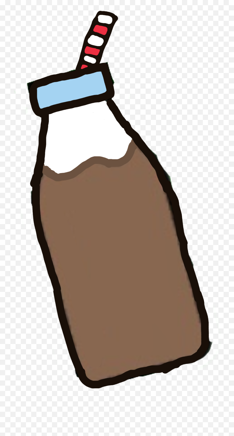 Gachalifeprop Gacha Sticker - Milk Bottle From Gacha Life Emoji,Chocolate Milk Emoji