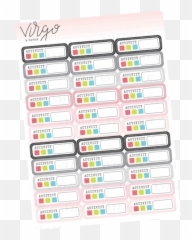 All Stickers u2013 Tagged Trackeru2013 Virgo and Paper LLC - Vertical Emoji