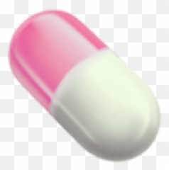 Download Pink And Whit Pill Freetouse Freetoedit - Background Pink Emoji Transparent,Pill Emoji