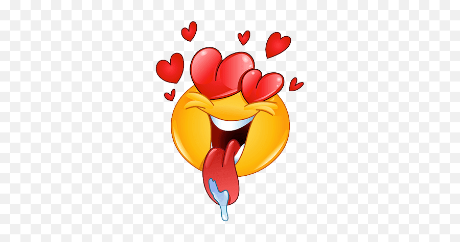 Love Emoji Png - Crazy Love Emoji,Love Emoji