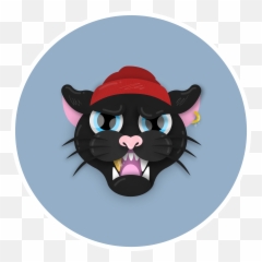 Pink Text Gifs - Cartoon Emoji,Sips Tea Emoji