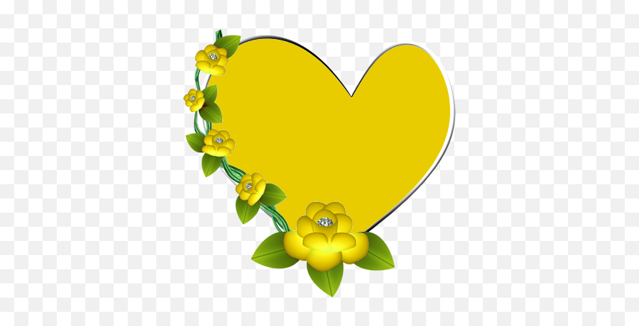 Its All About Hearts - Cartoon Vector Yellow Heart Emoji,Meaning Of Yellow Heart Emoji