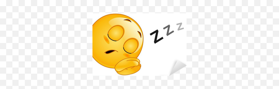 Sleeping Emoticon Sticker Pixers - Emoji Sleepy Clipart,Sleeping Emoji