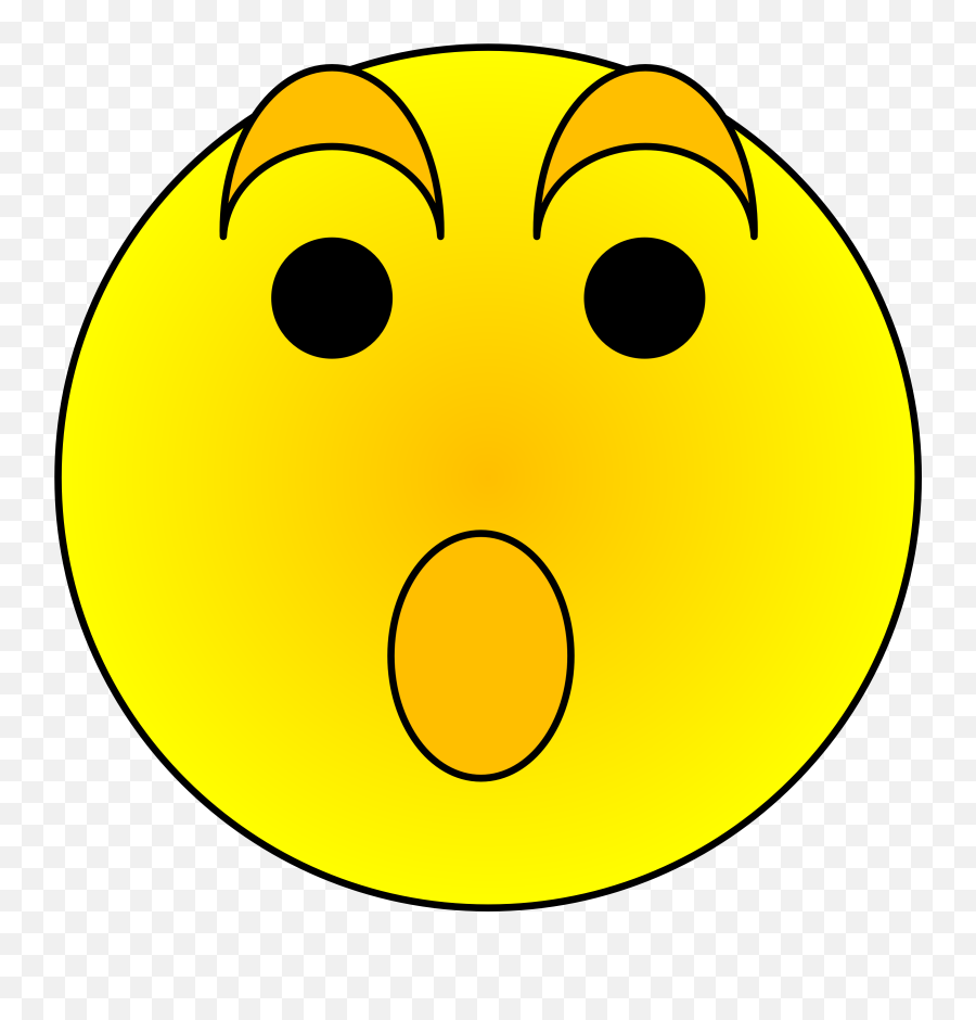 Library Of Banner Royalty Free Library Surprise Face Png - Smiley Emoji,Emoji Surprised
