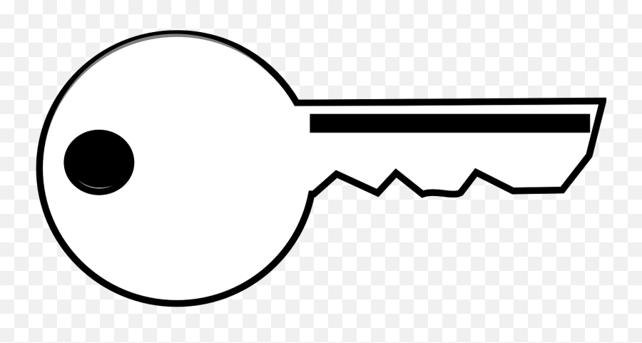 Key Black Access Lock Admin - Key Black And White Clipart Emoji,Man And Piano Keys Emoji
