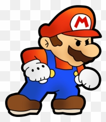 Mario Png - Paper N64 Emoji