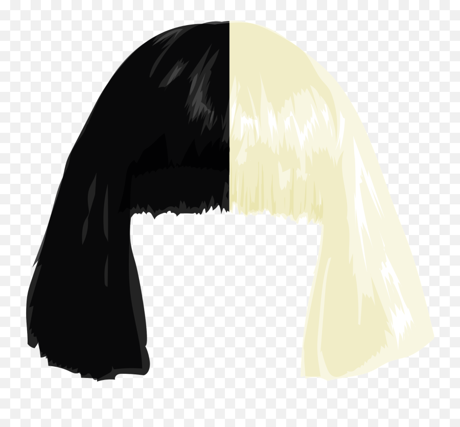 Grammys 2017 - Sia Design For T Shirt Png Emoji,Wig Emoji