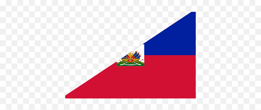Diagonal Flag Haiti Br - Flag Emoji,Haitian Flag Emoji