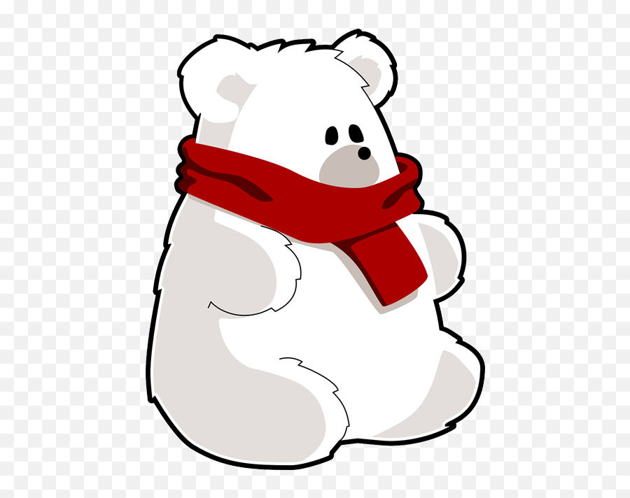 Pin - Cartoon Polar Bear Png Emoji,Polar Bear Emoji
