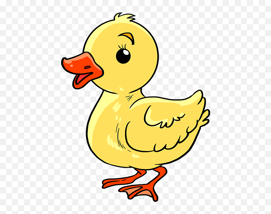How To Draw A Baby Duck - Draw A Baby Duck Emoji,Baby Duck Emoji
