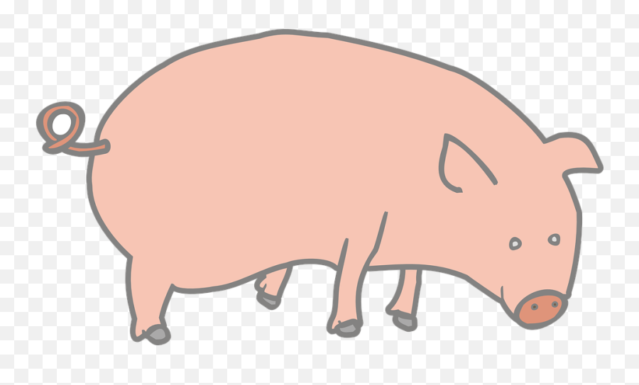 Free Pork Pig Vectors - Pig Clip Art Emoji,Pig Emoji