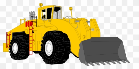 Bulldozer Clipart Construction Project - Heavy Vehicles Vector Emoji
