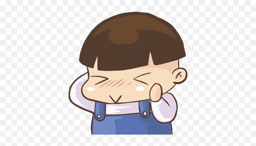 Top Boy Cute Stickers For Android Ios - Human Cartoon Gif Transparent Emoji,Boy Emoticons