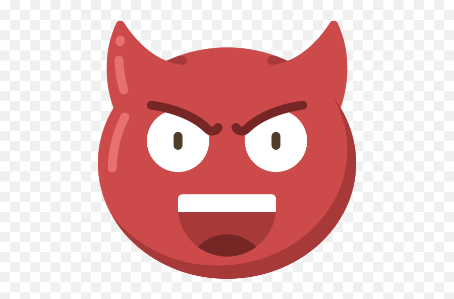 Devil - Free Smileys Icons Cartoon Emoji,Red Devil Emoji