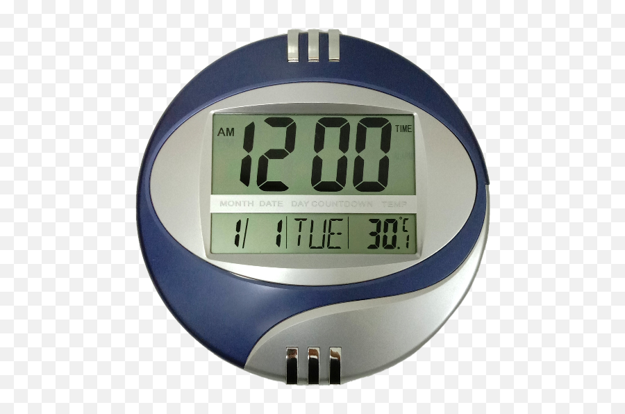 Kk - 3885 Datetimetemperaturealarm Lcd Screen Digital Clock Round Multifunction Wall Clock Alarm Clock Emoji,Alarm Clock Emoji