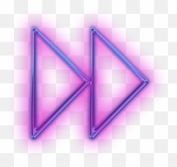 Rewindplayfreetoedit - Transparent Arrow Neon Png Emoji