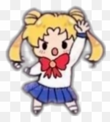 Largest Collection of Free - toEdit sailormoon Stickers Cartoon Emoji