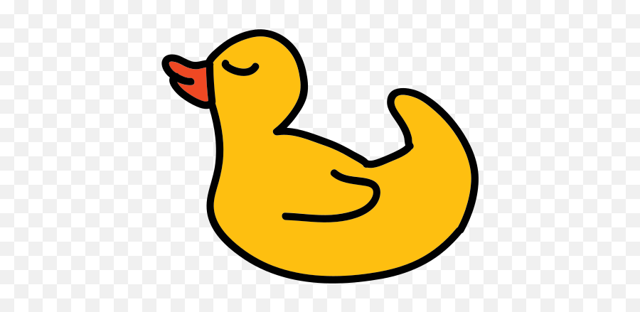 Rubber Duck Icon - Imagenes Animadas De Patos Emoji,Yellow Duck Emoji