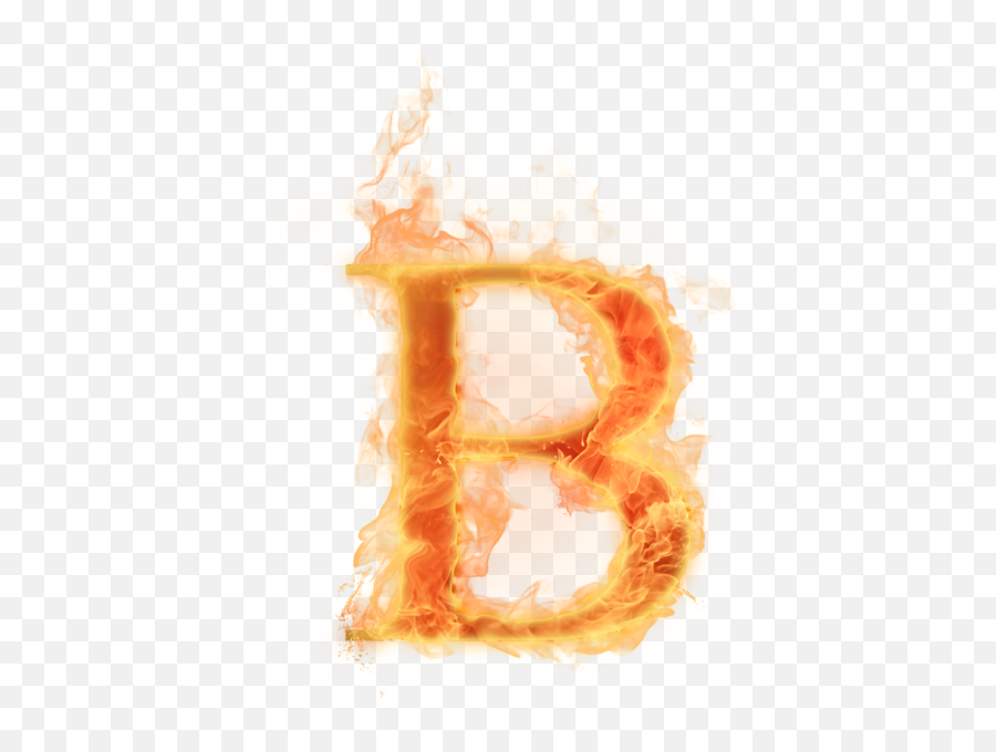 Burning Letter B Psd Official Psds - Burning Letter B Png Emoji,B Letter Emoji