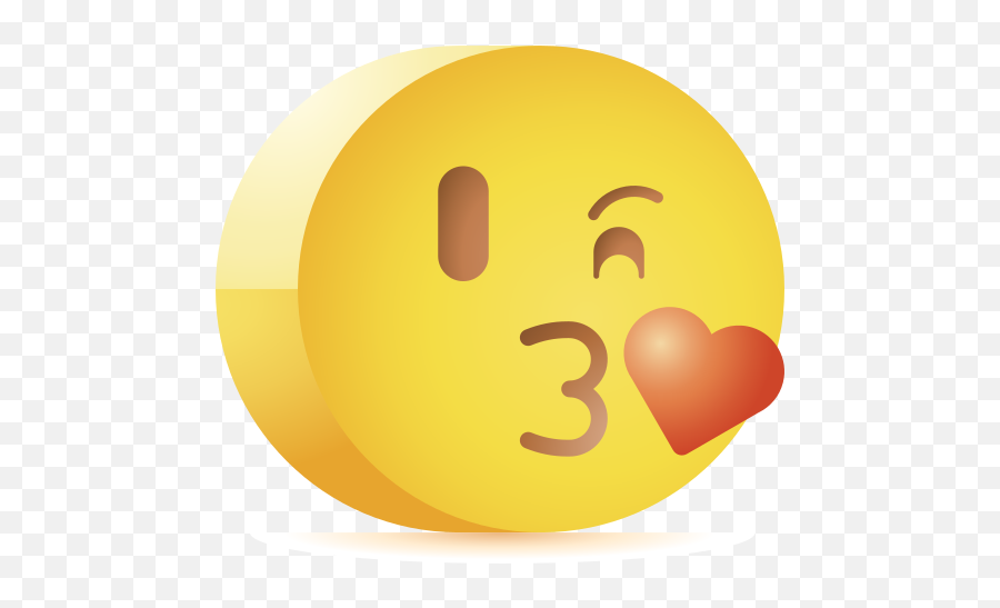 Kiss - Happy Emoji,Kiss Emoticons