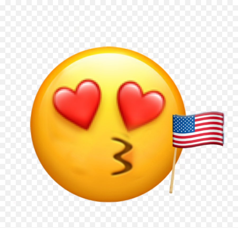 Largest Collection Of Free - Toedit Eeuu Stickers Happy Emoji,Usa Flag Emoticon