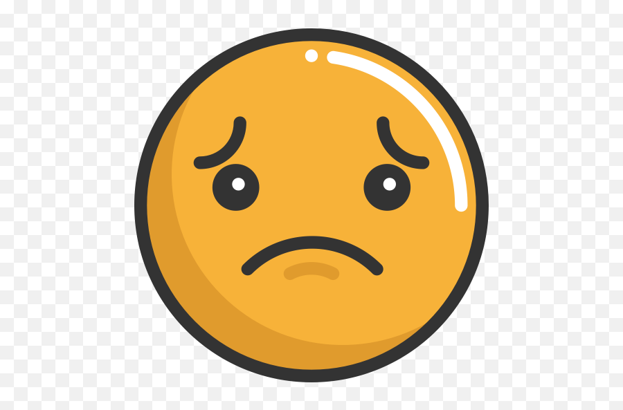 Happy Sad Icon At Getdrawings - Sad Face Icon Png Emoji,Mask Emoji