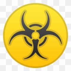 Biohazard Icon - Hazmat Radioactive Logo Png Emoji,Emoji Symbols