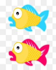 Par De Peces - Pair Of Fish Cartoon Emoji