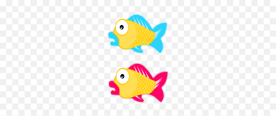 Par De Peces - Pair Of Fish Cartoon Emoji,Emoji Pez