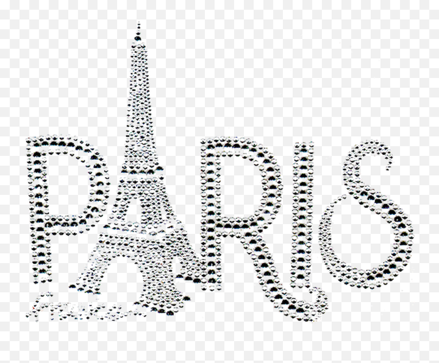 Paris France Eiffel Tower Bold Font - Line Art Emoji,Is There An Eiffel Tower Emoji