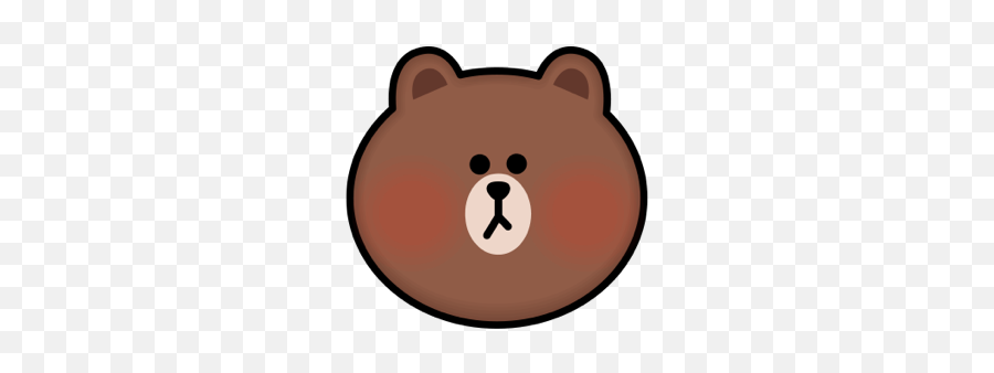 Brown Cony Emoji Stickers - Line Stickers,Friend Emoji