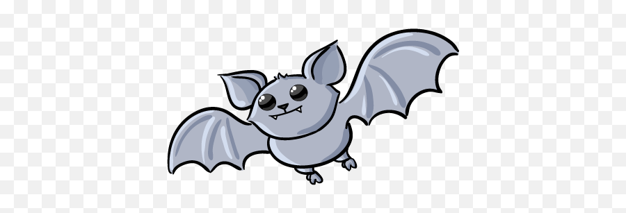 Cute Halloween Clip Art - Vampire Bat Clipart Emoji,Bat Emoji Android