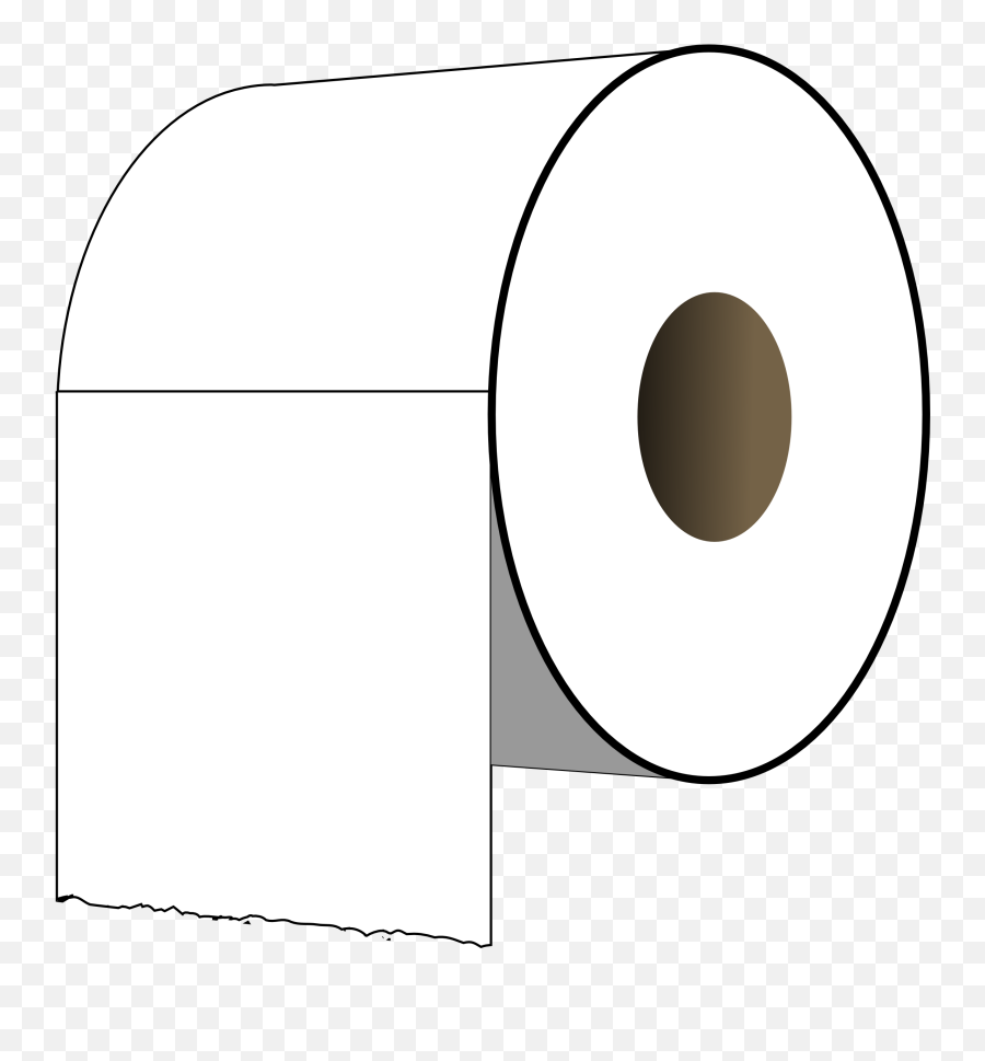 Toilet Paper Clipart Image 8 - Toilet Paper Roll Clipart Png Emoji,Toilet Paper Emoji