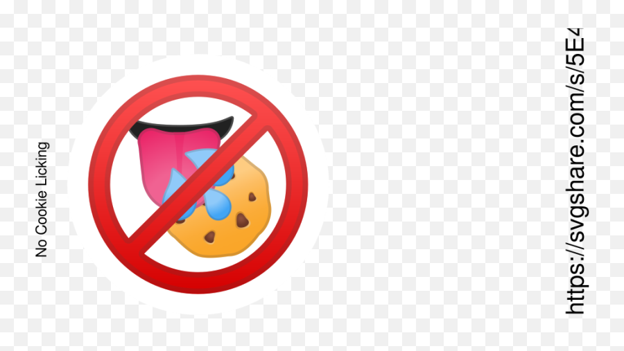 No Cookie Licking - World Wide Web Emoji,Licking Emoticon