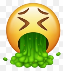 Convince Someone To Like A Character - Vomit Emoji Png